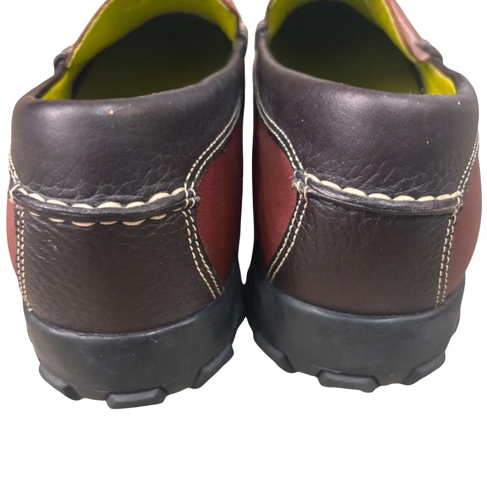 Cole Haan Driving‎ Loafers Mens 10 B Mahogany Brown Excellent Waterproof D18042